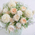 2 Pcs Artificial Peony Silk Hydrangea Bouquet